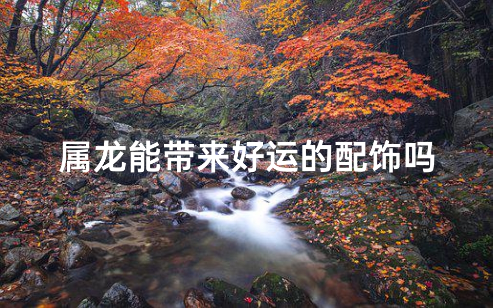 属龙能带来好运的配饰吗_属龙的能带什么