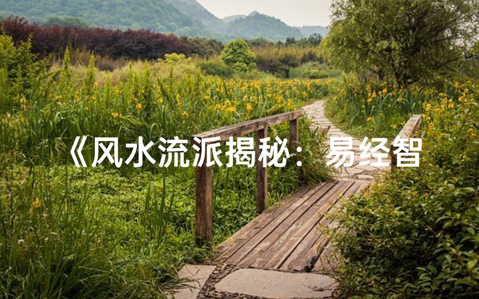 《风水流派揭秘：易经智慧助力家居布局》