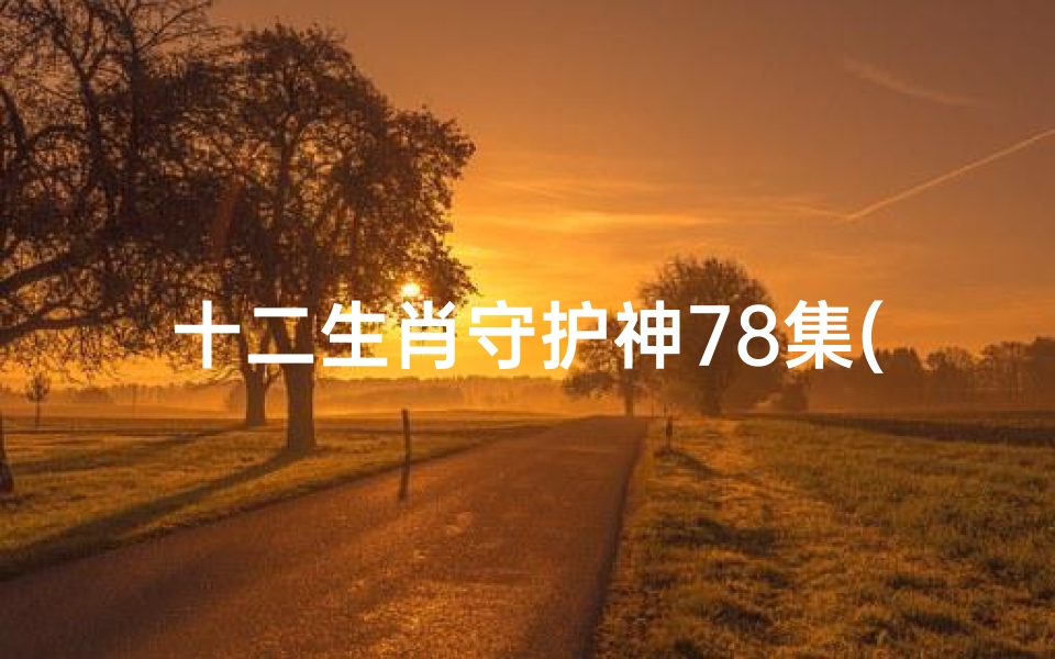 十二生肖守护神78集(求一日本动画片名字)