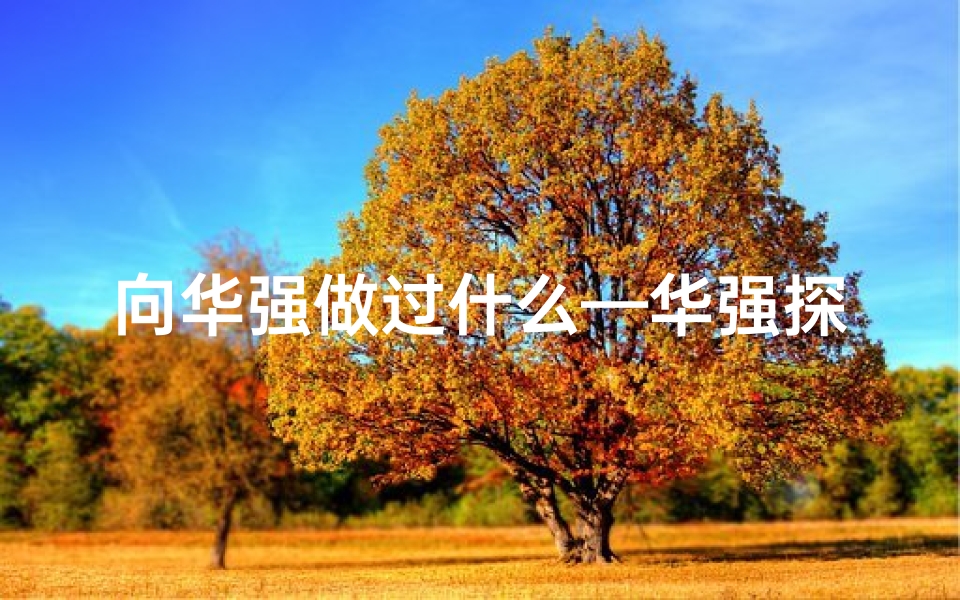 向华强做过什么—华强探秘：神秘寺庙名揭晓，禅意盎然