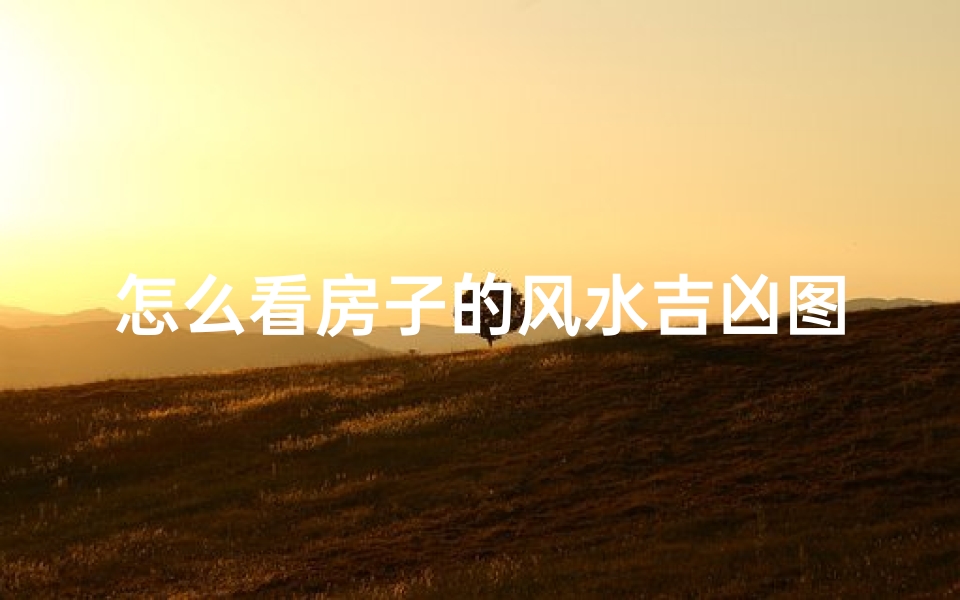 怎么看房子的风水吉凶图—《揭秘买房风水吉凶：如何挑选风水宝地》