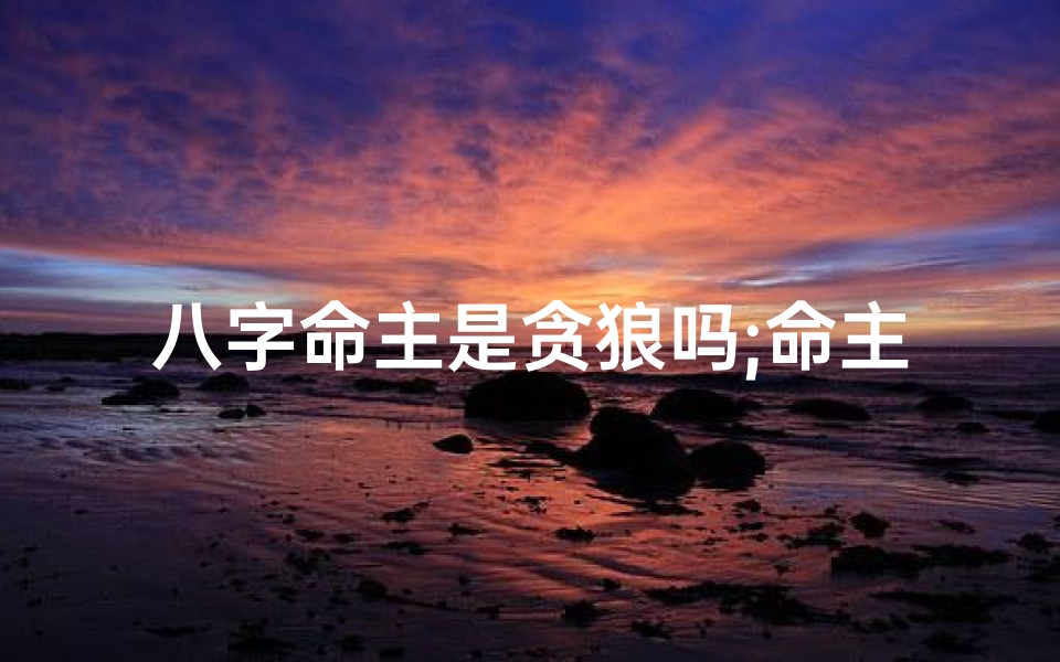 八字命主是贪狼吗;命主贪狼好不好