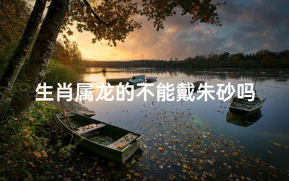 生肖属龙的不能戴朱砂吗