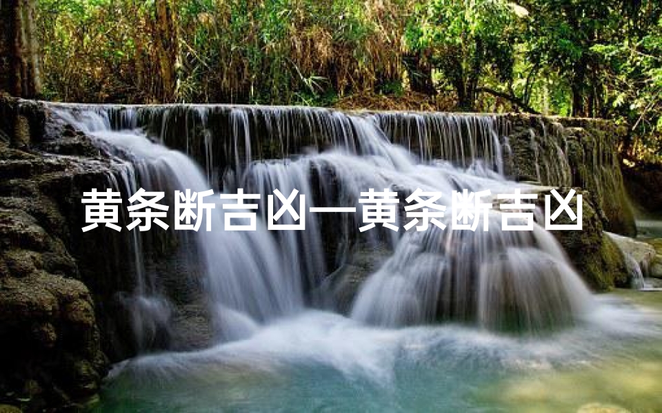 黄条断吉凶—黄条断吉凶：揭秘命运转折点